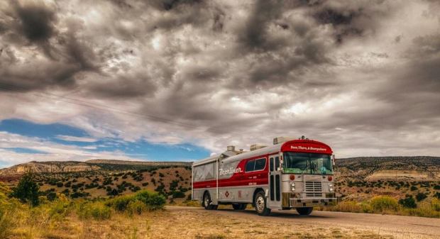 Photo by Tyler Malone. The Beerliner makes the annual drive up to Denver for the Great American Beer Festival every year to raise money for 1400 Miles' cause of prostate cancer awareness and prevention.